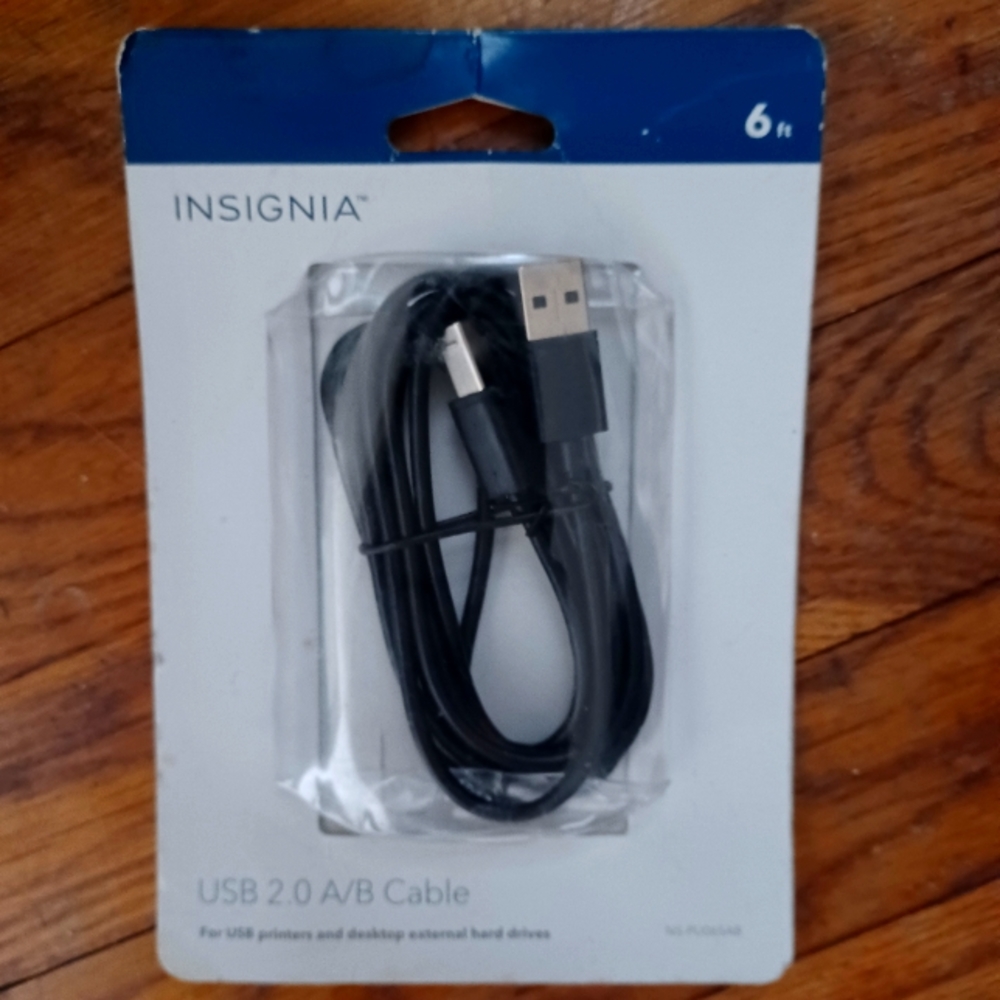 6ft long USB cord